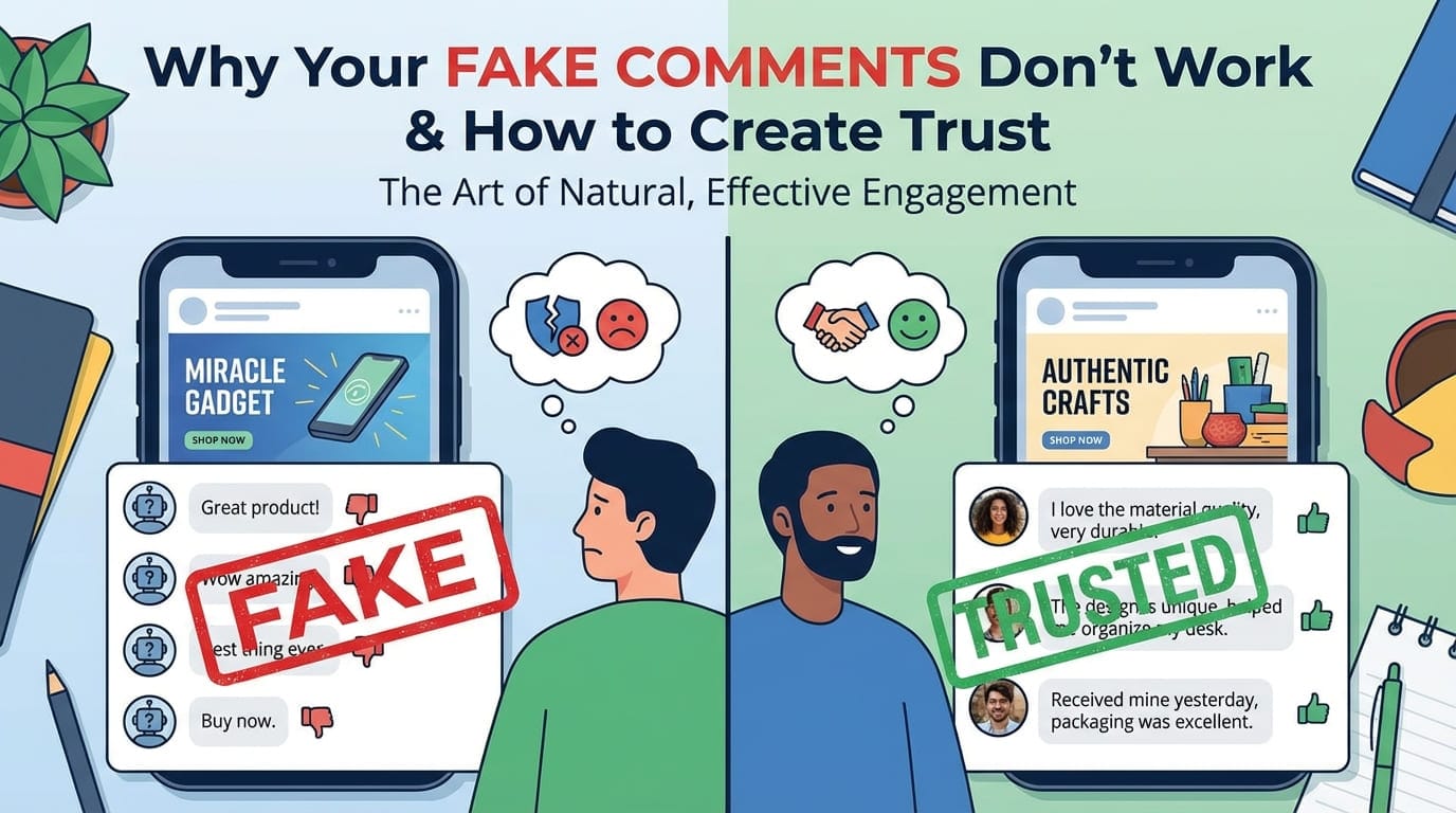 Почему ваши накрученные комменты не работают